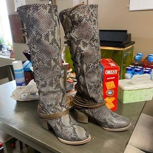 Freebird leather boots